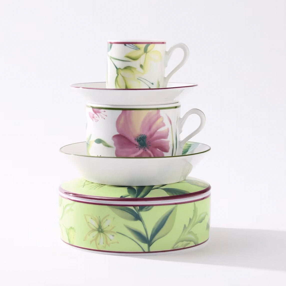 Cutie din portelan, 13 cm, Florenza Acanto - GINORI 1735