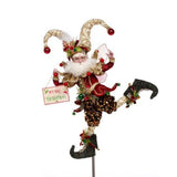 Decoratiune Spiridus, rosu, Merry Xmas  - Simona's Christmas