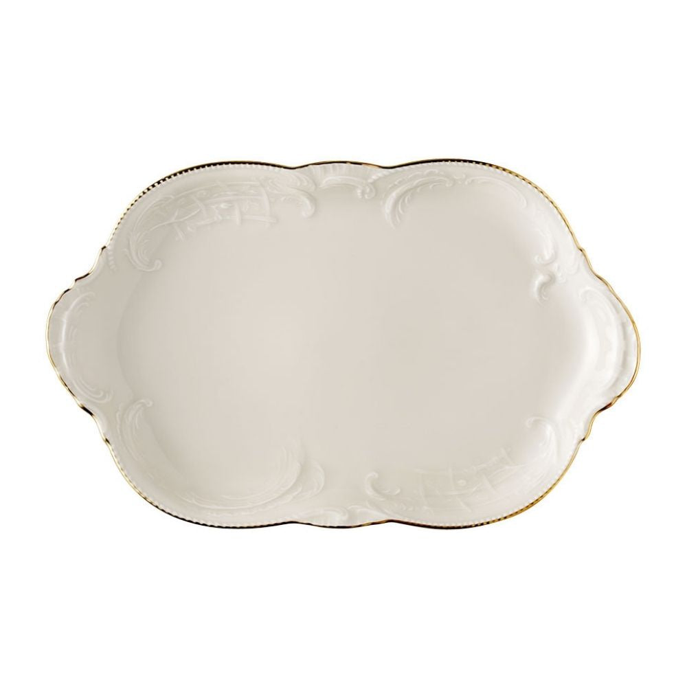 Platou oval, 28 cm, Sanssouci Ivory Gold - ROSENTHAL