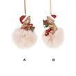 Glob decorativ ursulet, 8 cm, Furry  - Simona's Christmas