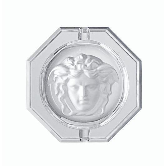 Scrumiera din sticla, 13 cm, Medusa Lumiere - VERSACE