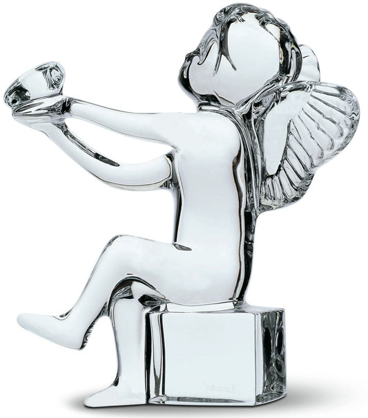 Statueta din cristal, Ange Cherub Heart - BACCARAT