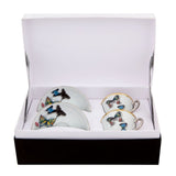 Set 2 cesti pentru cafea 100 ml, cu farfurii, Butterfly Parade - CHRISTIAN LACROIX