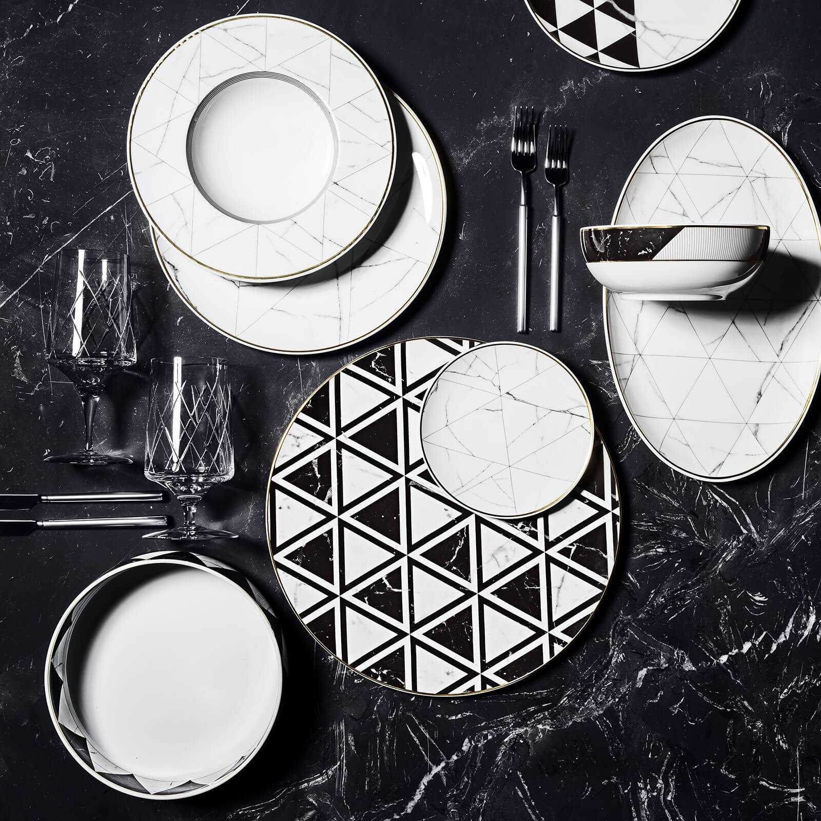 Platou oval 39 cm, Carrara by Coline le Corre - VISTA ALEGRE