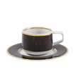 Ceasca pentru espresso si farfurie, Carrara by Coline le Corre - VISTA ALEGRE