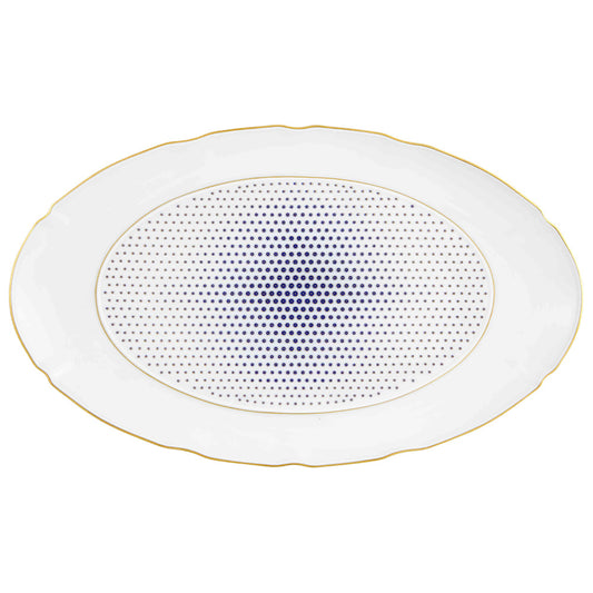 Platou oval, 42 cm, Constellation d'Or - VISTA ALEGRE