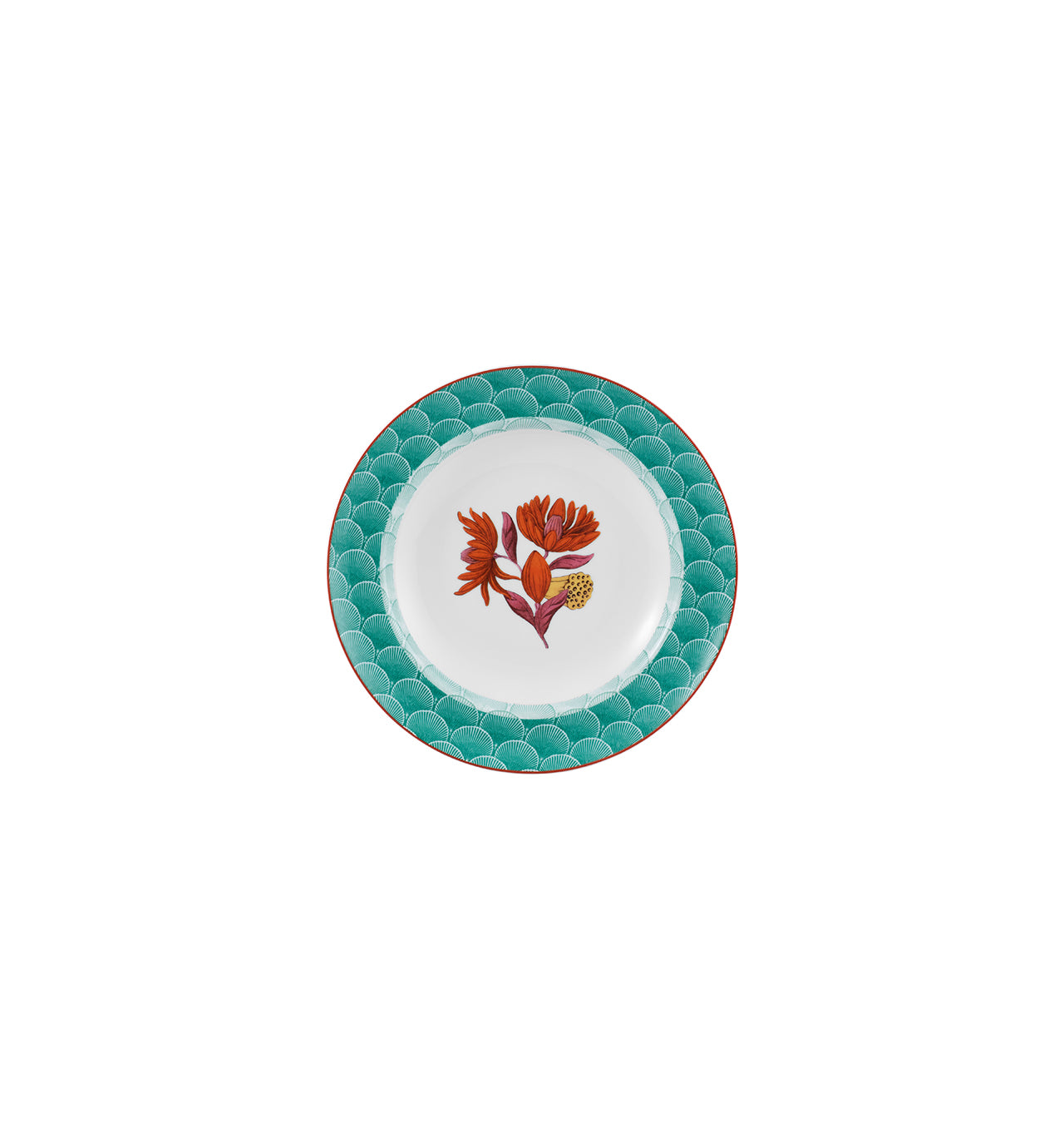 Farfurie pentru supa, 25 cm, Liberty Lotus - VISTA ALEGRE