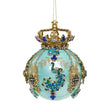 Glob decorativ, 18 cm, turcoaz, Bijou - Simona's Christmas