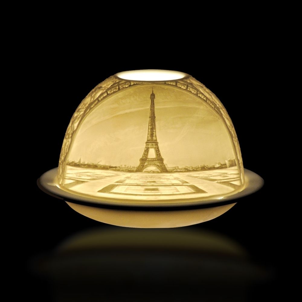 Sfesnic din portelan Eiffel Tower, Votivelights - BERNARDAUD