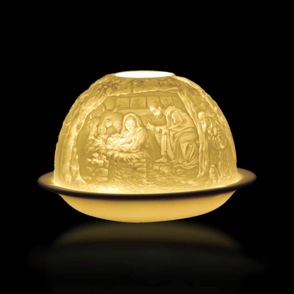 Sfesnic din portelan Nativity, Votivelights - BERNARDAUD