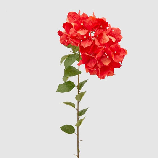 Floare decorativa Bougainvillea, corai, 95 cm - SIMONA'S COLLECTION