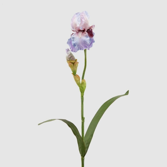 Floare decorativa Iris, lila, 75 cm - SIMONA'S COLLECTION