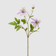 Floare decorativa Clematis, lila, 65 cm - SIMONA'S COLLECTION