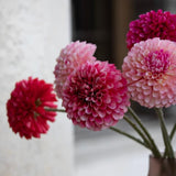 Floare decorativa Dahlia, roz, 65 cm - SIMONA'S COLLECTION