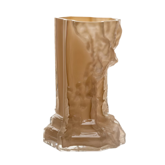 Vaza din sticla cristalina, Dusty Pink, 25 cm, Rocky Baroque by Hanna Hansdotter - KOSTA BODA