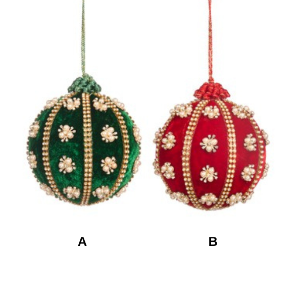 Glob decorativ, 10 cm, Esther  - Simona's Christmas