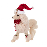 Decoratiune catel, crem, 48 cm, Azariah  - Simona's Christmas