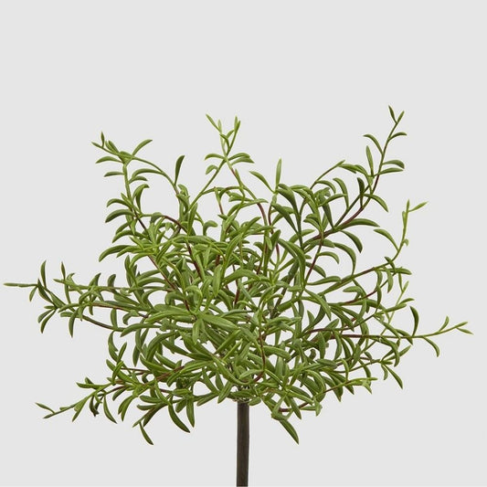 Ramura decorativa Portulacca, verde, 30 cm - SIMONA'S COLLECTION