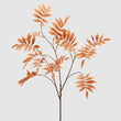 Ramura decorativa cu frunze Sorbus, portocaliu, 100 cm - SIMONA'S COLLECTION