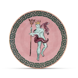 Farfurie de prezentare, 33 cm, Il Viaggio di Nettuno Pink - GINORI 1735