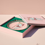 Farfurie de prezentare, 33 cm, Il Viaggio di Nettuno Pink - GINORI 1735