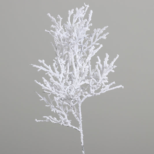 Ramura decorativa Kokash, alb, 73 cm - Simona's Christmas
