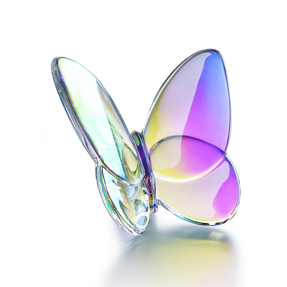 Sculptura din cristal, Iridescent clear, Papillon Lucky Butterfly - BACCARAT