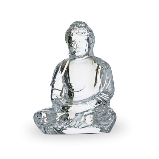 Figurina din cristal transparent, Buddha - BACCARAT