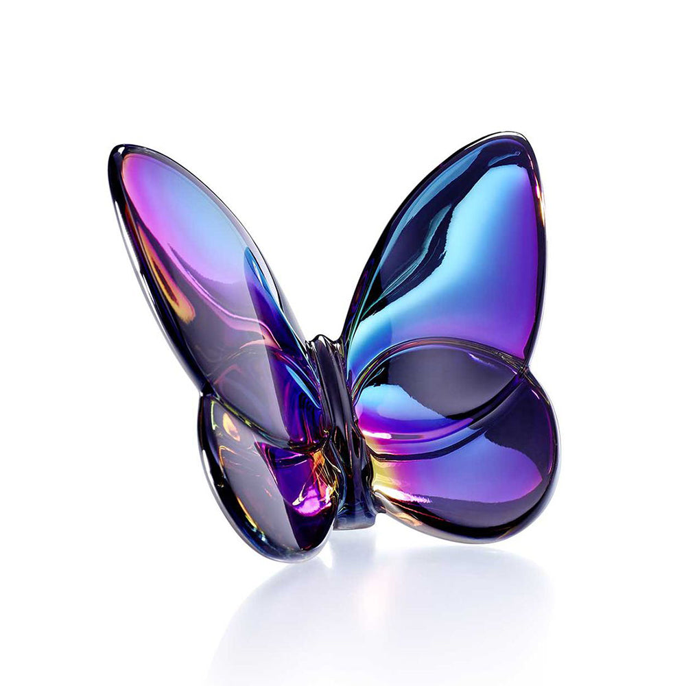 Sculptura din cristal, blue scarabee Papillon Lucky Butterfly - BACCARAT