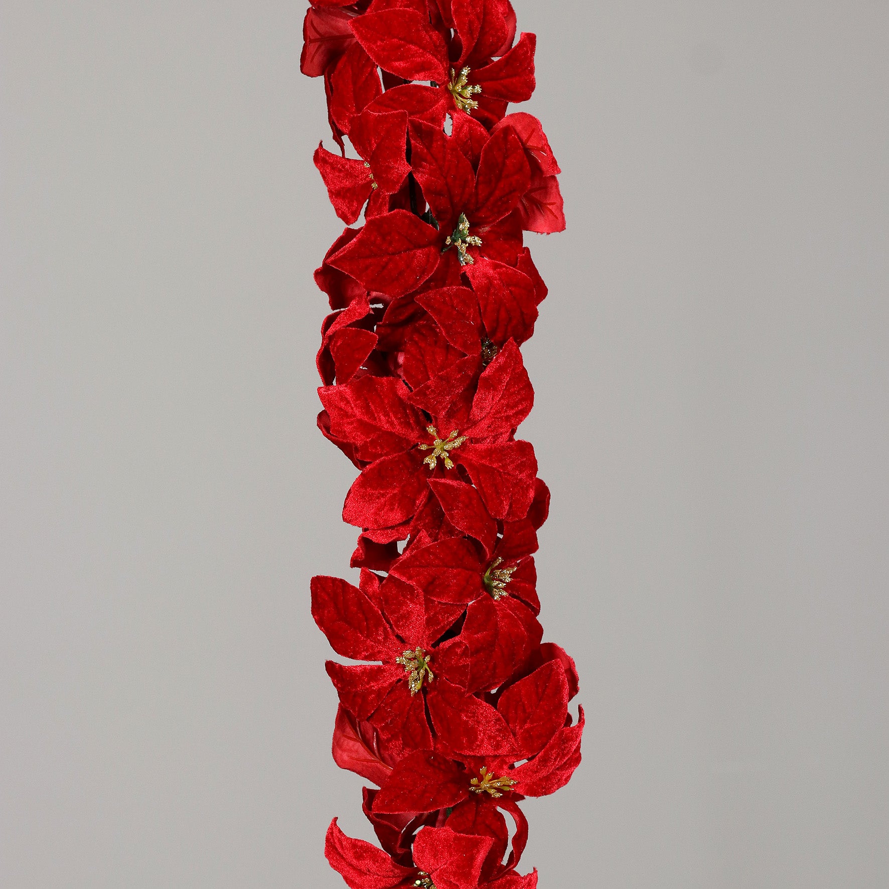 Ghirlanda Craciunita, rosu, 180 cm, Samel - Simona's Christmas