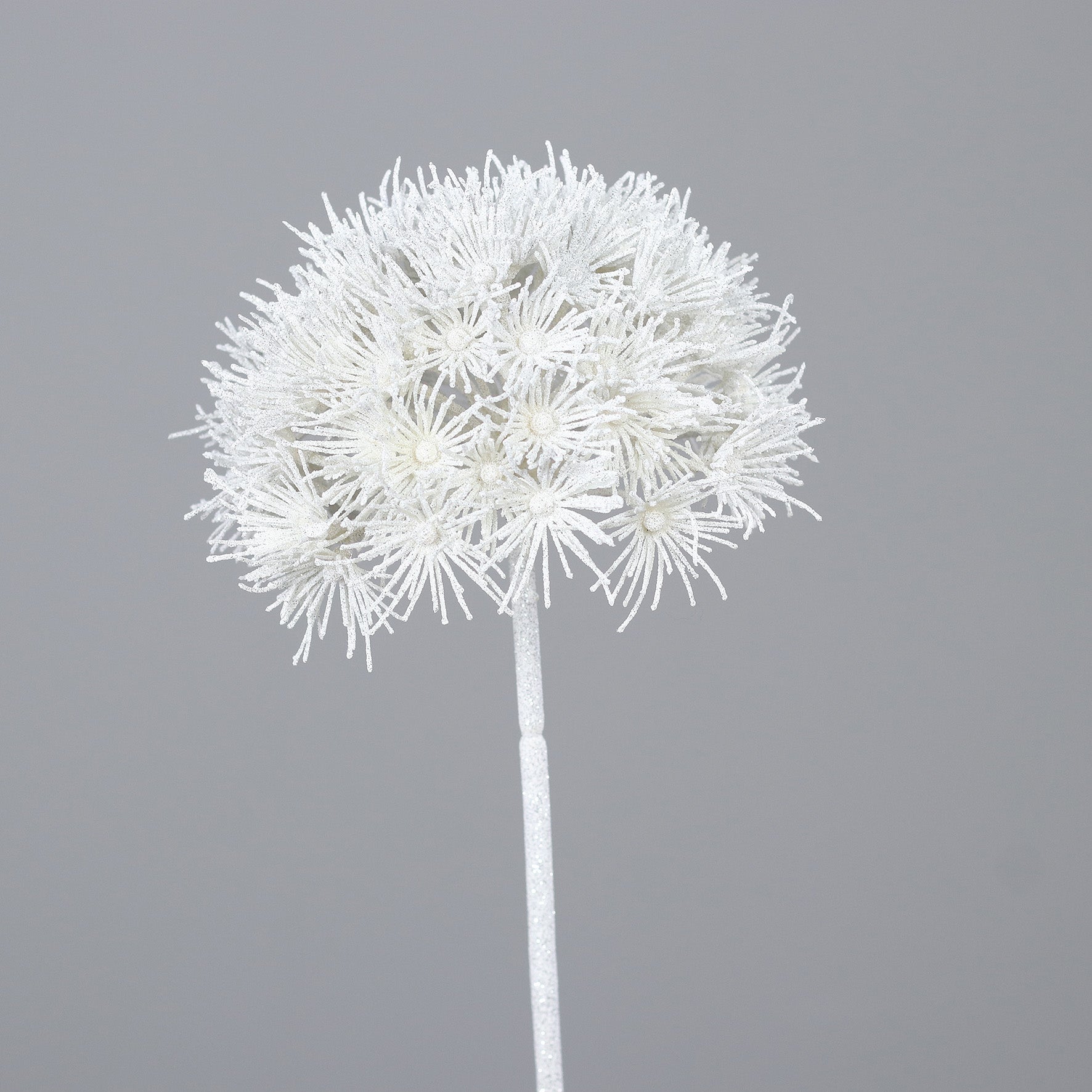 Floare decorativa, alb, 74 cm, Allium - Simona's Christmas