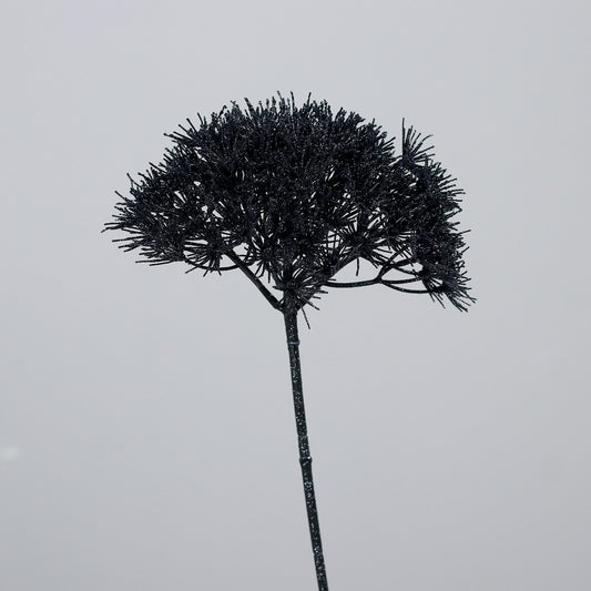 Floare decorativa, negru, 75 cm, Allium - Simona's Christmas