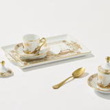 Platou dreptunghiular, 33x18 cm, Oriente Italiano Aurum- GINORI 1735