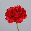 Floare decorativa, rosu, 50 cm, Bujor - Simona's Christmas