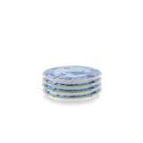 Set 4 suporturi pentru pahar, 9.5 cm, Oriente Italiano Iris - GINORI 1735