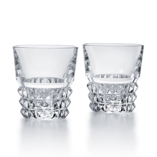 Set 2 pahare pentru whisky, Louxor by Thomas Bastide - BACCARAT