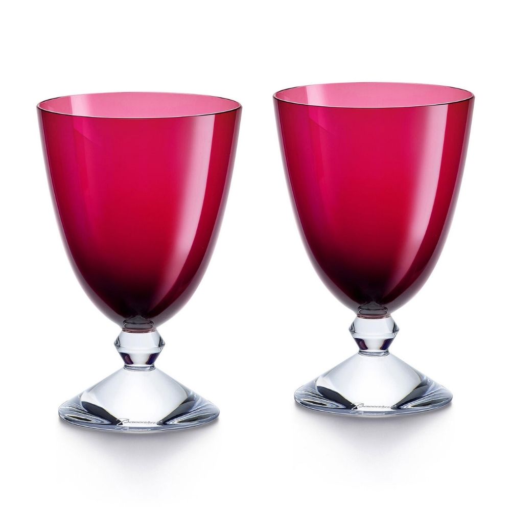 Set doua pahare pentru apa, red, Vega - BACCARAT