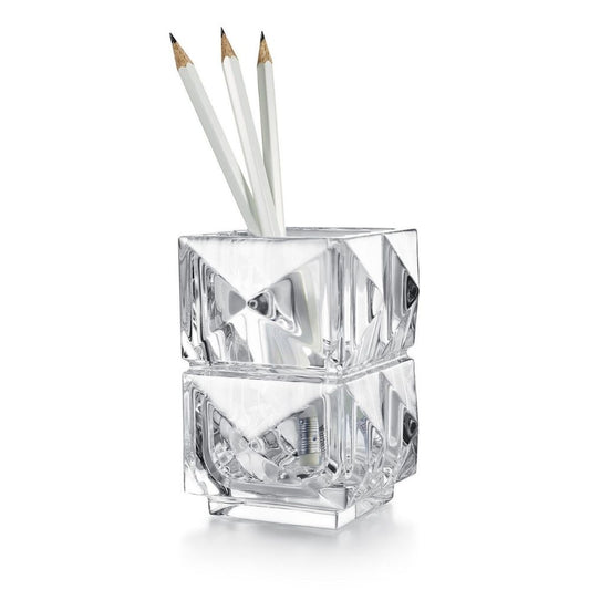 Suport din cristal pentru creioane, transparent, Louxor by Thomas Bastide - BACCARAT