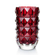 Vaza rosie din cristal, Louxor by Thomas Bastide - BACCARAT