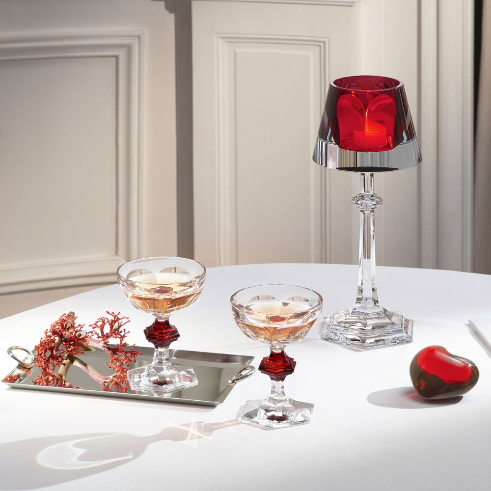 Sfesnic My Fire, rosu, Harcourt by Philippe Starck - BACCARAT