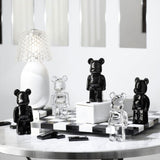 Figurina transparenta din cristal, Bearbrick - BACCARAT