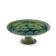 Platou cu picior, 30 cm, Oriente Italiano Malachite - GINORI 1735