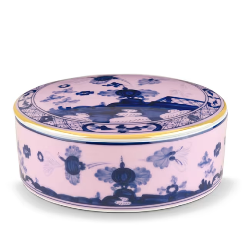 Cutie din portelan, 13 cm, Oriente Italiano Azalea - GINORI 1735