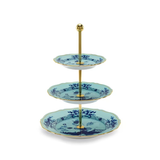 Etajera 3 niveluri, portelan, Oriente Italiano Iris - GINORI 1735