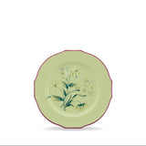 Farfurie pentru desert, verde, 22 cm, Florenza Acante - GINORI 1735