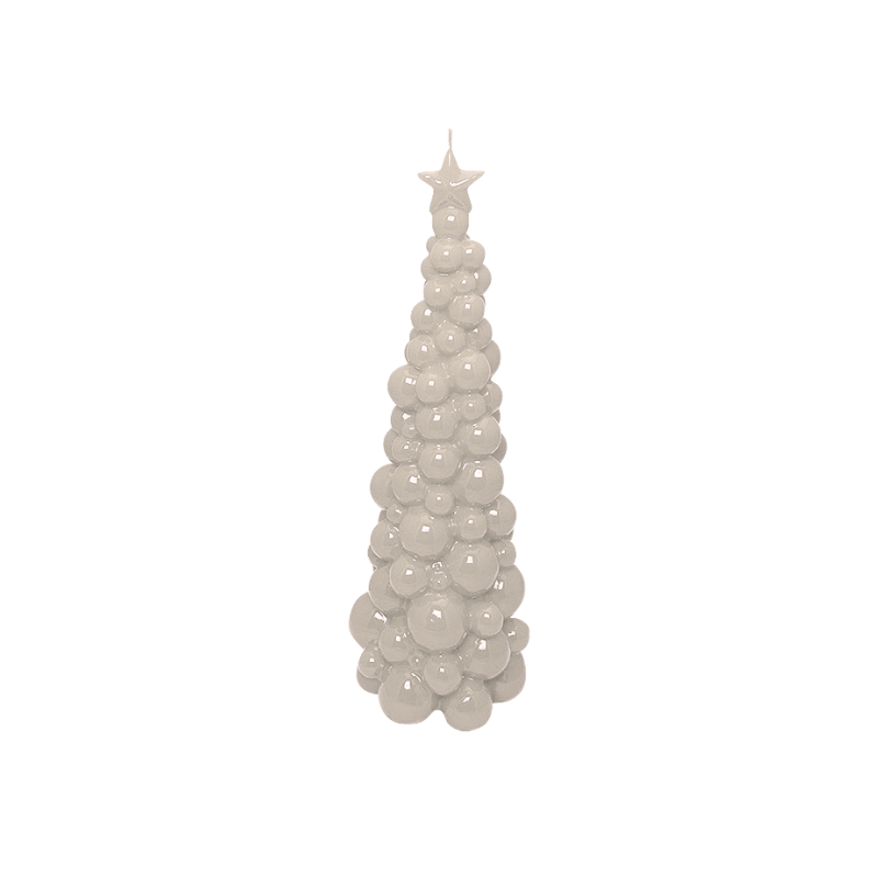 Lumanare decorativa brad Mosca, ivory, 30 cm - SIMONA'S COLLECTION