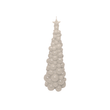 Lumanare decorativa brad Mosca, ivory, 30 cm - SIMONA'S COLLECTION