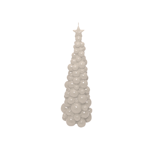 Lumanare decorativa brad Mosca, ivory, 30 cm - SIMONA'S COLLECTION