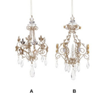 Ornament pentru brad candelabru, auriu, 21.5 cm, Jaronas  - Simona's Christmas