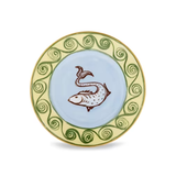 Farfurie bread & butter, 16 cm, Il Viaggio di Nettuno Sky Blue - GINORI 1735
